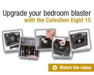 New Video – Upgrade your bedroom blaster with a Celestion Eight 15!
