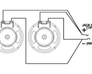 2 16 ohm speakers wired sale to 8 ohms