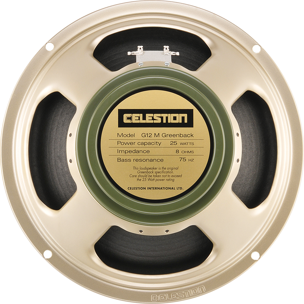 CELESTION セレッション グリーンバック G12M Greenback 25w 8ohm 75hz